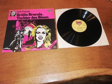 H.G.Francis Neon Gruselserie Folge 8 Gräfin Dracula, Tochter des Bösen 1981 Europa 115689.6 Deutsche Pressung VG-/VG+